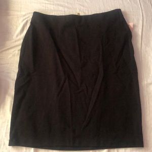 black pencil skirt